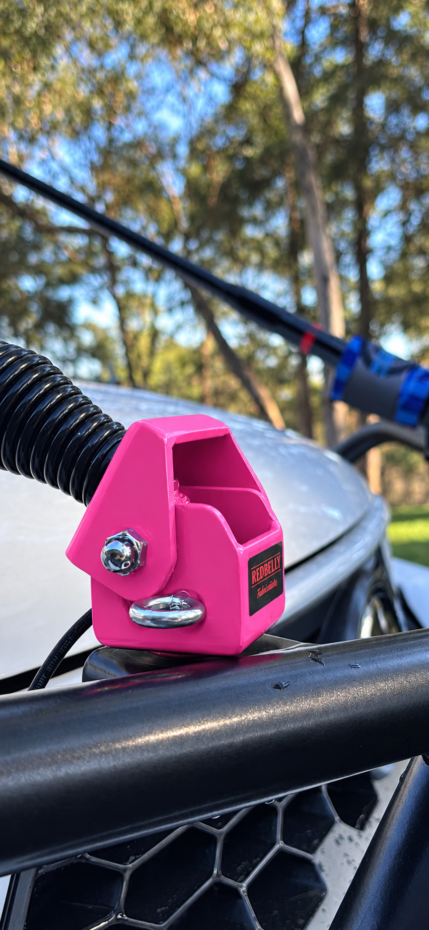 4WD Tilting Aerial Bracket – Australian Made (Pink)
